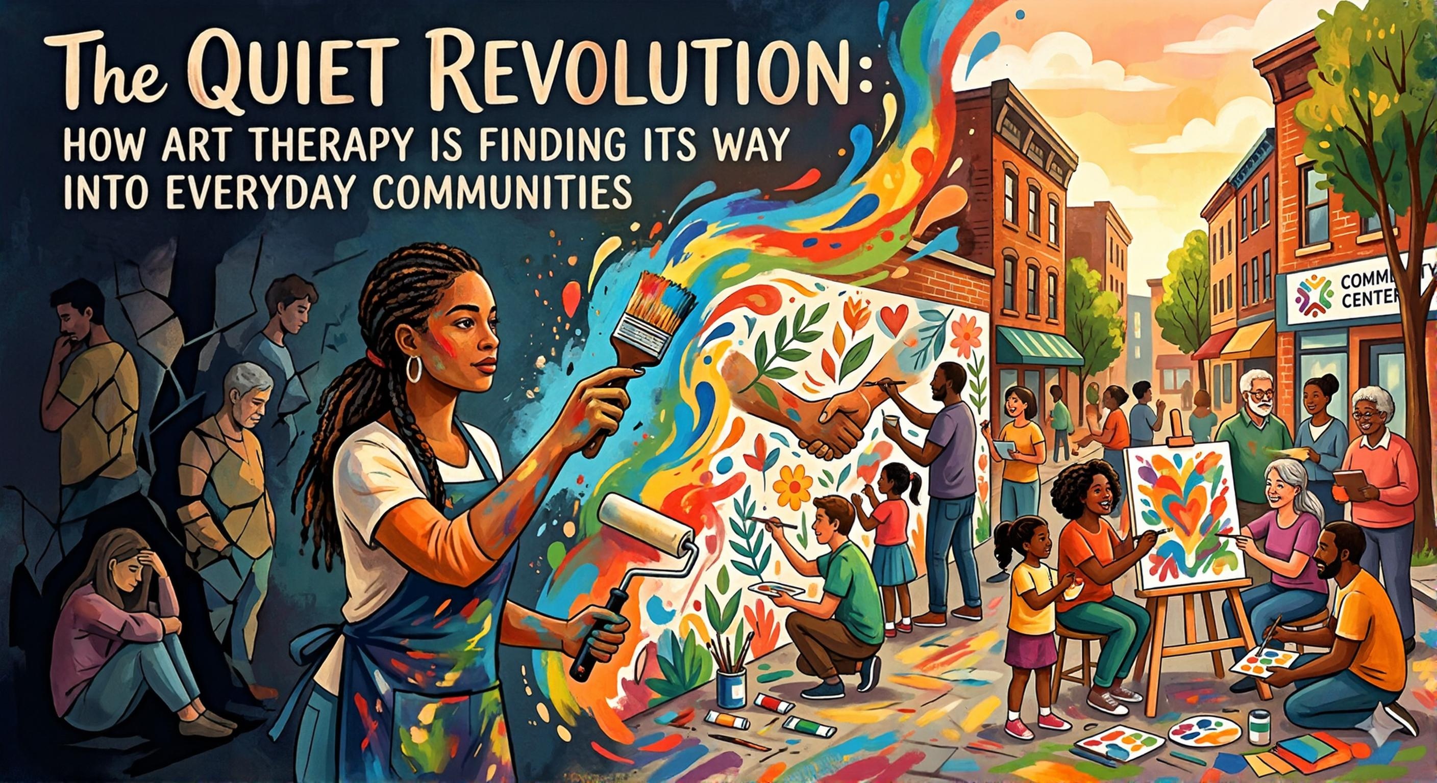 The Quiet Revolution: How Art Therapy Is Finding Its Way Into Everyday Communities